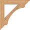 Ekena Millwork Legacy Traditional Smooth Bracket, Western Red Cedar, 5 1/2"W x 40"D x 40"H BKT06X40X40LEC01SWR - alternate 4